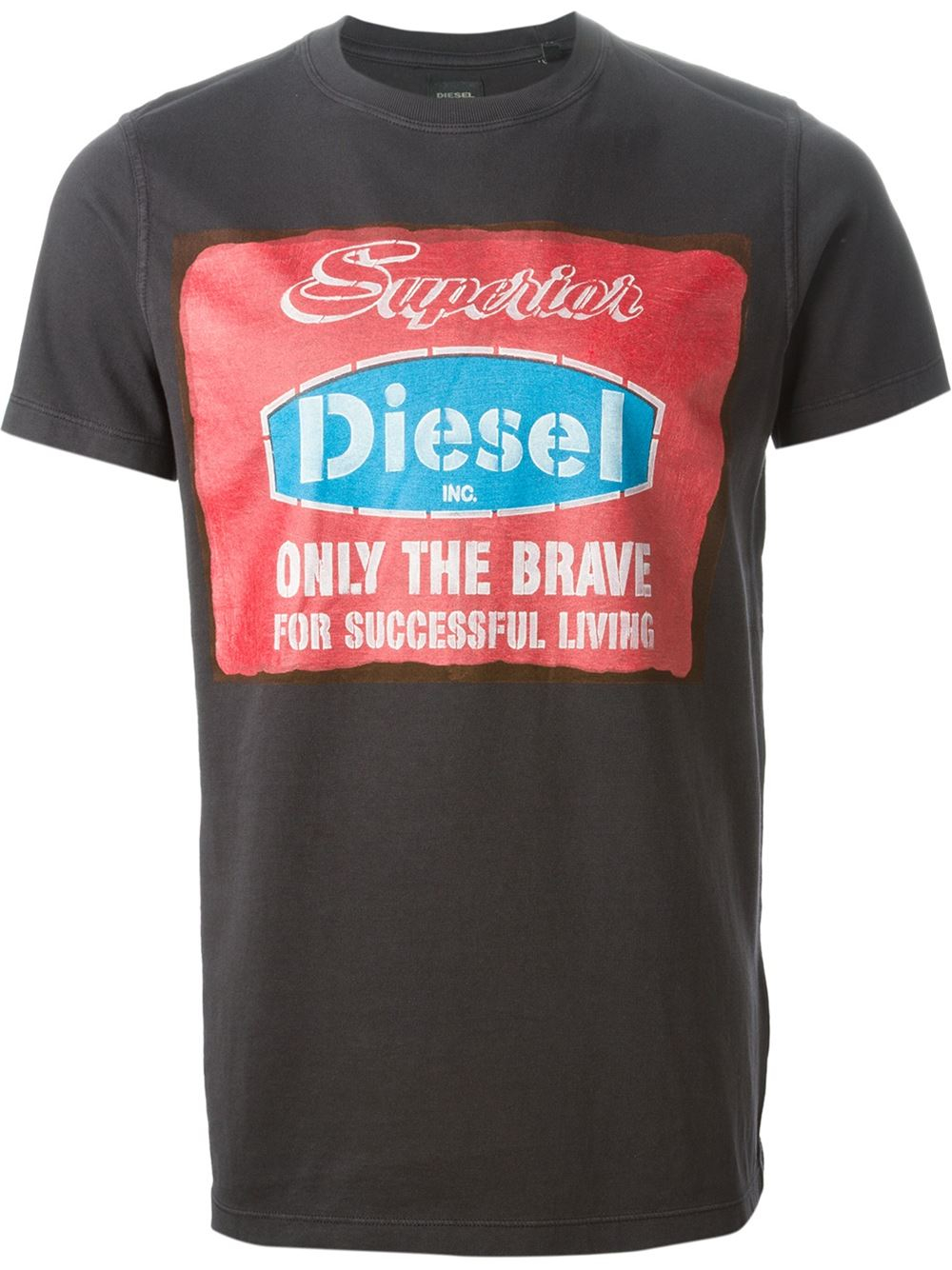 Diesel 'only The Brave' T-shirt in Black for Men | Lyst