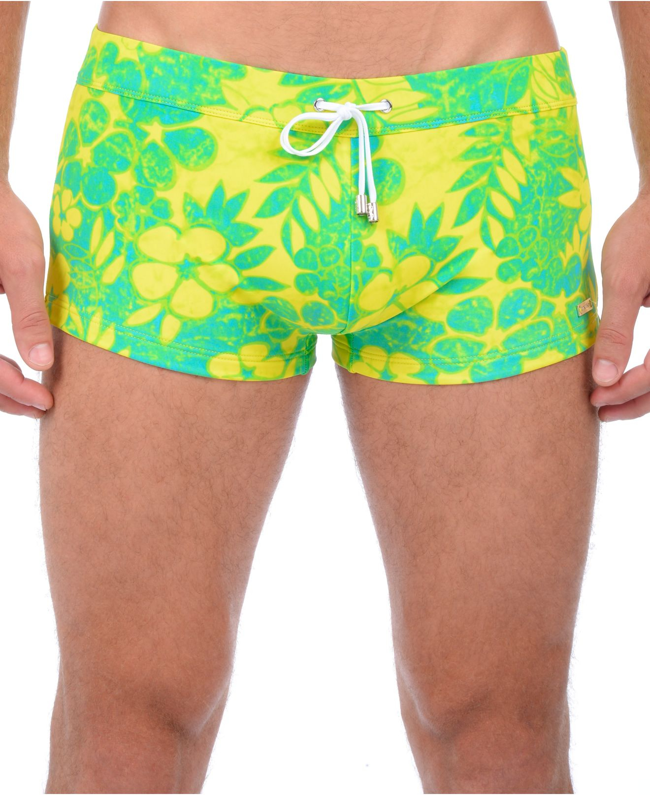 2xist Floral Tiedye Swim Briefs in Green for Men Lyst