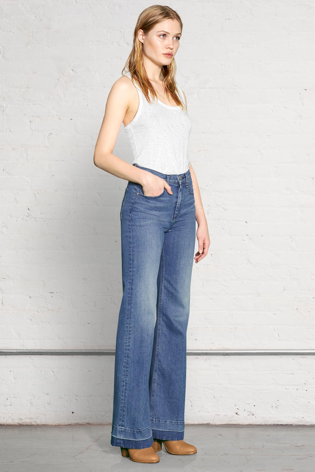 rag and bone justine wide leg