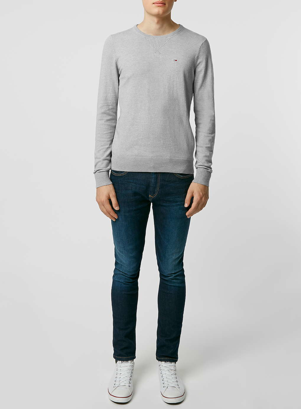 tommy hilfiger sweatshirt gray
