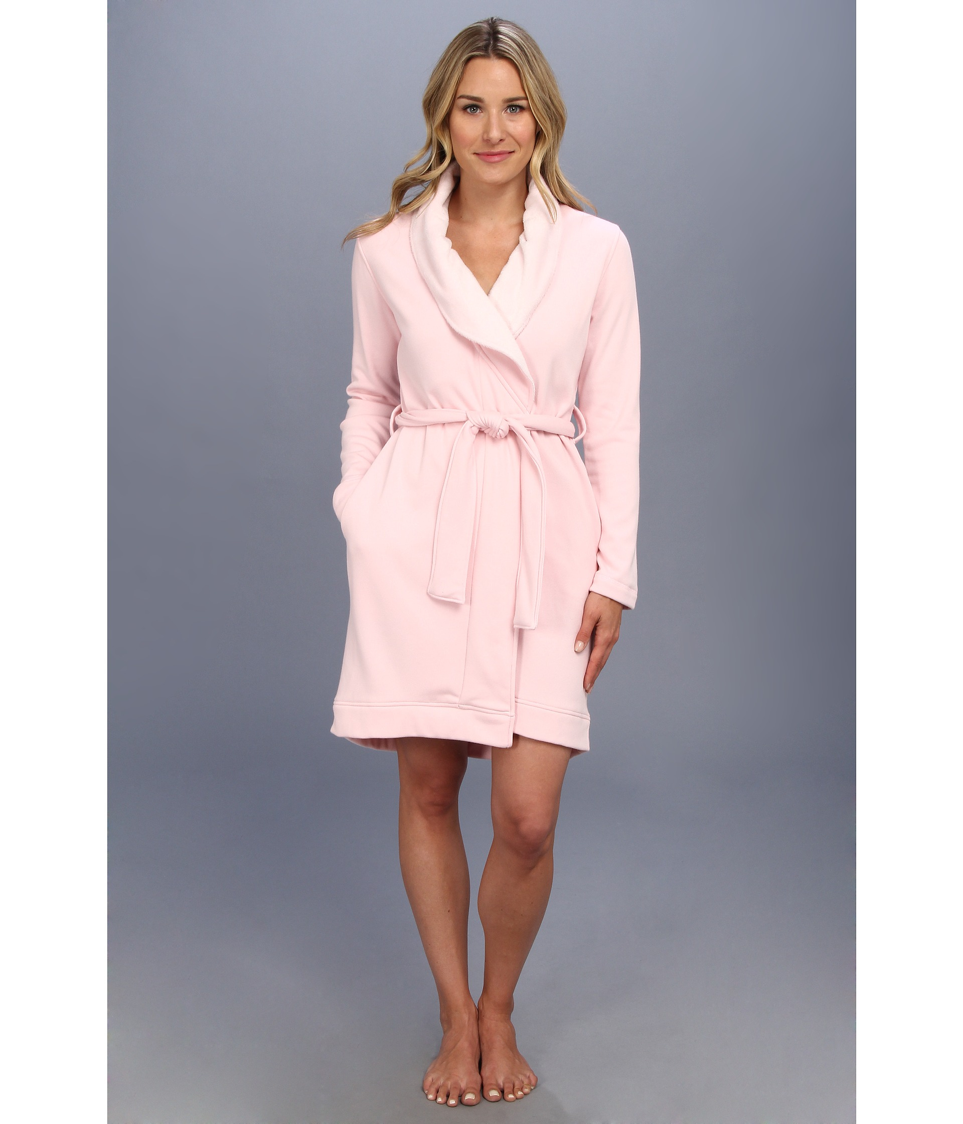 ugg robe pink