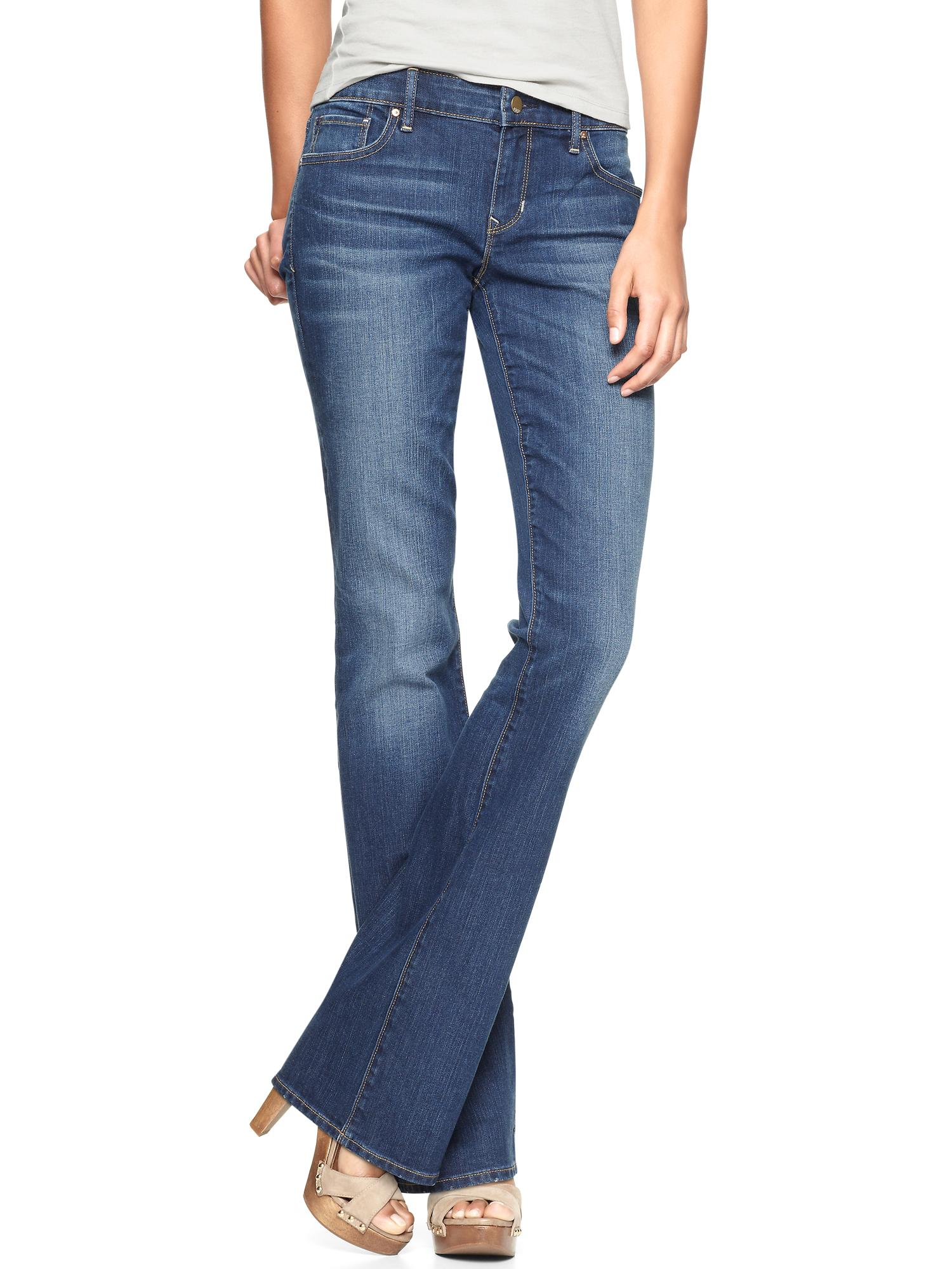 Gap 1969 Sexy Boot Jeans in Blue - Lyst