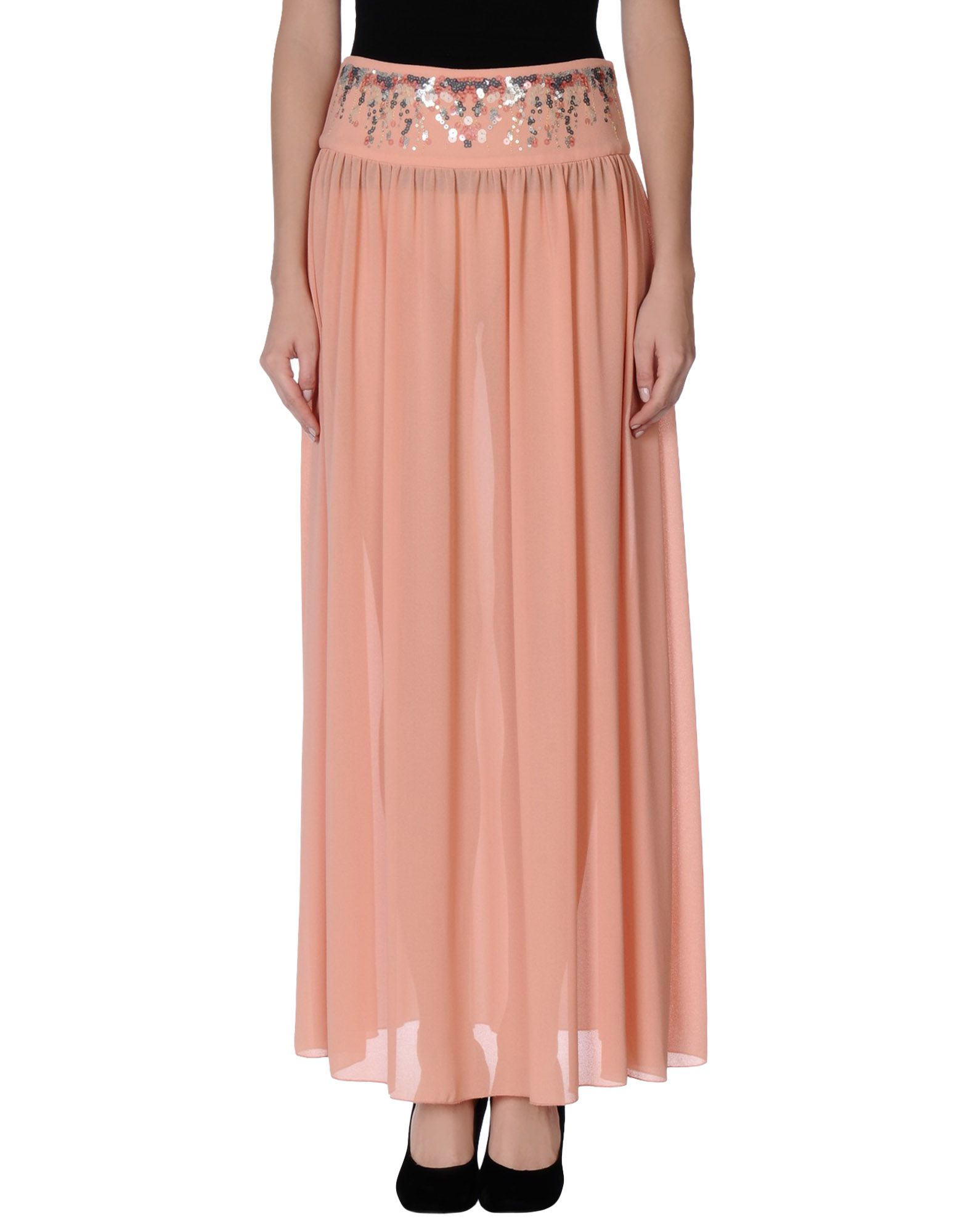 Pinko Long Skirt in Pink Lyst