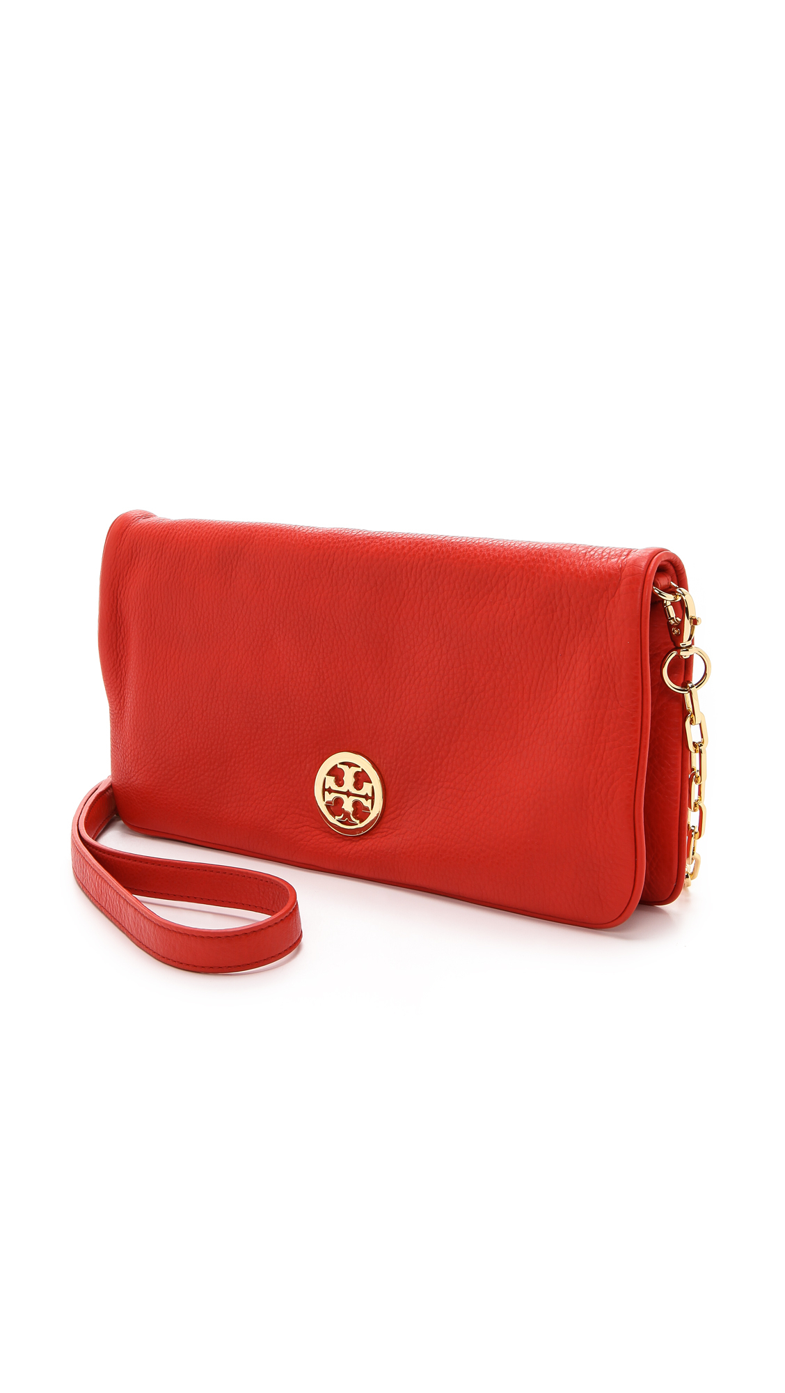 Lyst Tory Burch Reva Cross Body Zagara Bag Jasper in Red