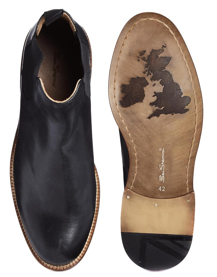 ben sherman mens chelsea boots