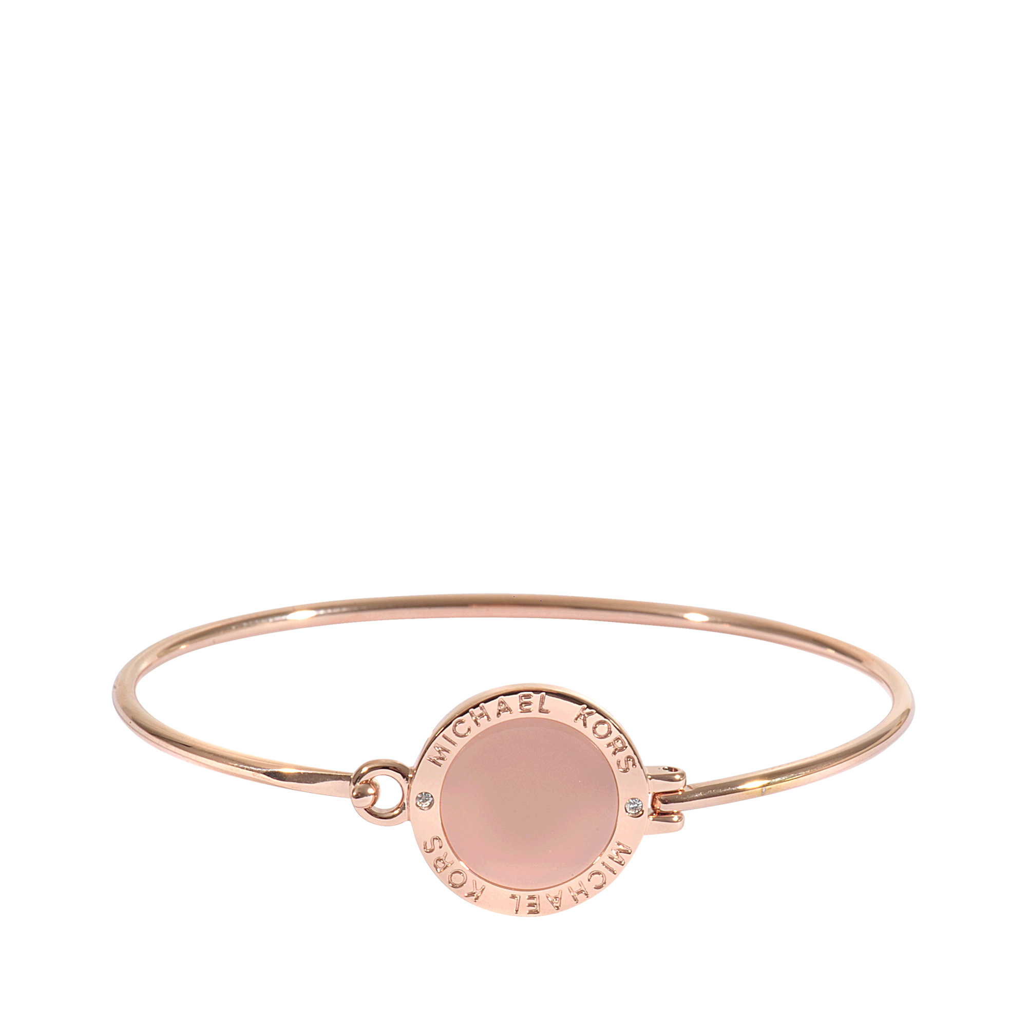 Michael kors Armband Rose Gold & Blush in Gold | Lyst