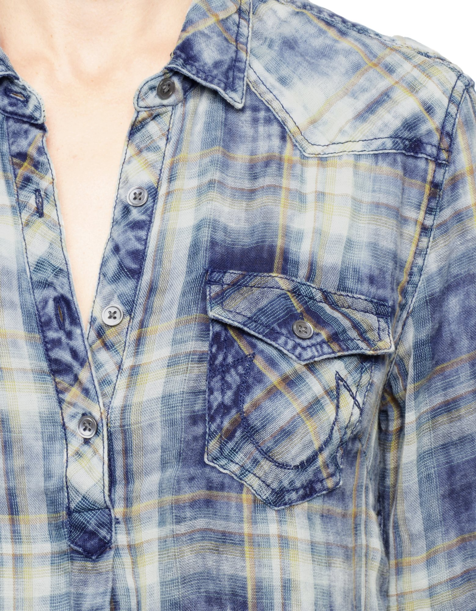 true religion western shirt womens