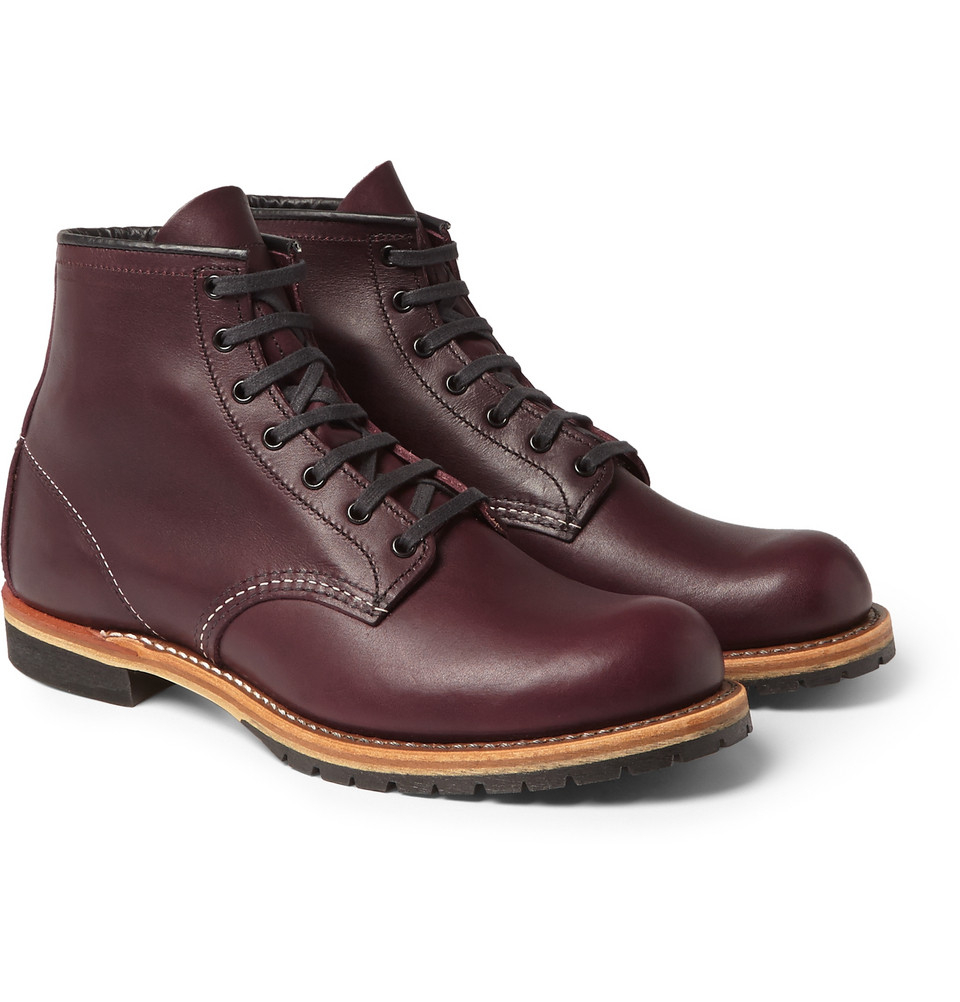 Red Wing Beckman Leather Boots in Red for Men | Lyst