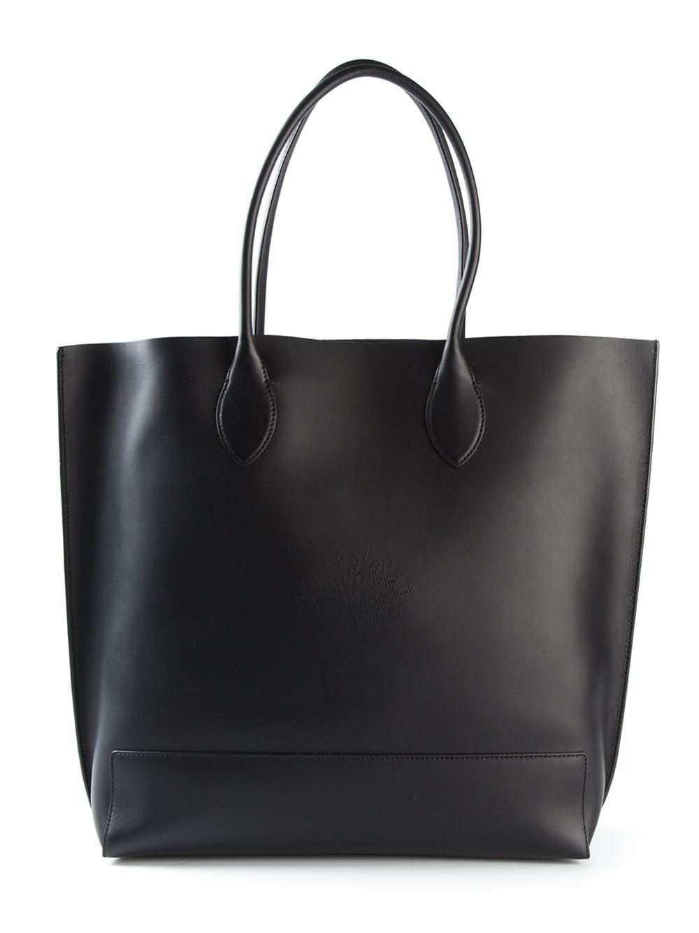 Lyst - Mulberry &#39;Blossom&#39; Shopper Tote in Black
