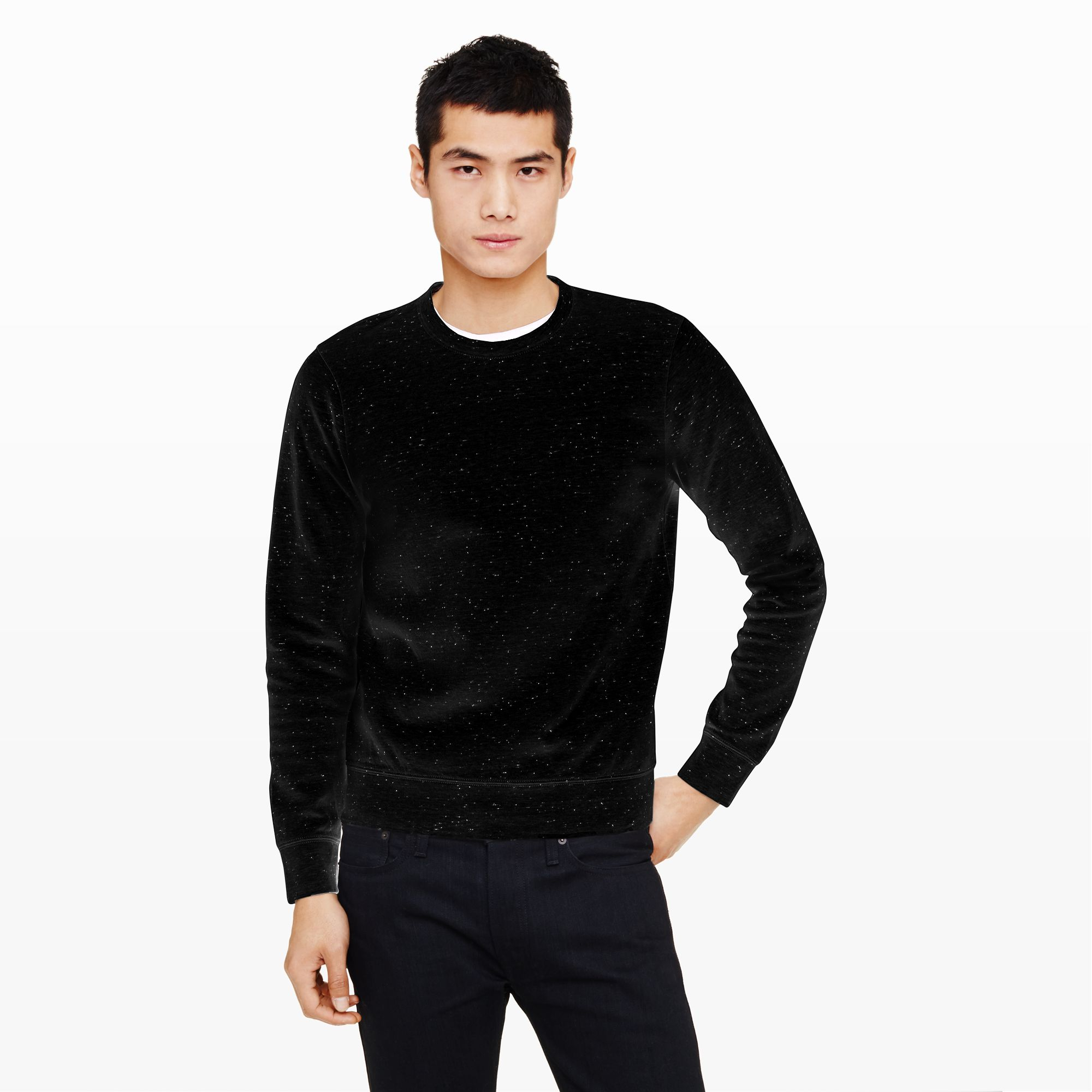 black crew neck sweatshirt walmart