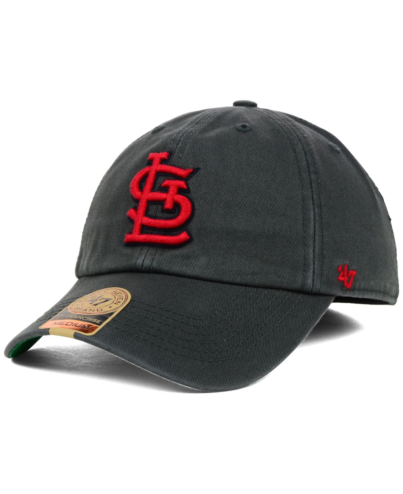 St. Louis Cardinals MLB Sure Shot 47 Mvp Khaki Adjustable - 47 Brand cap