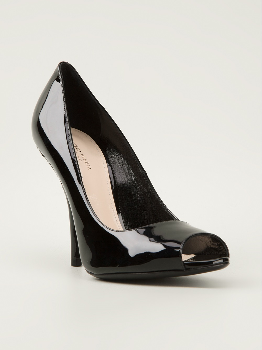 bottega heels black