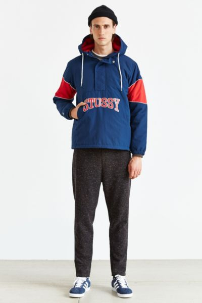 stussy sport pullover jacket
