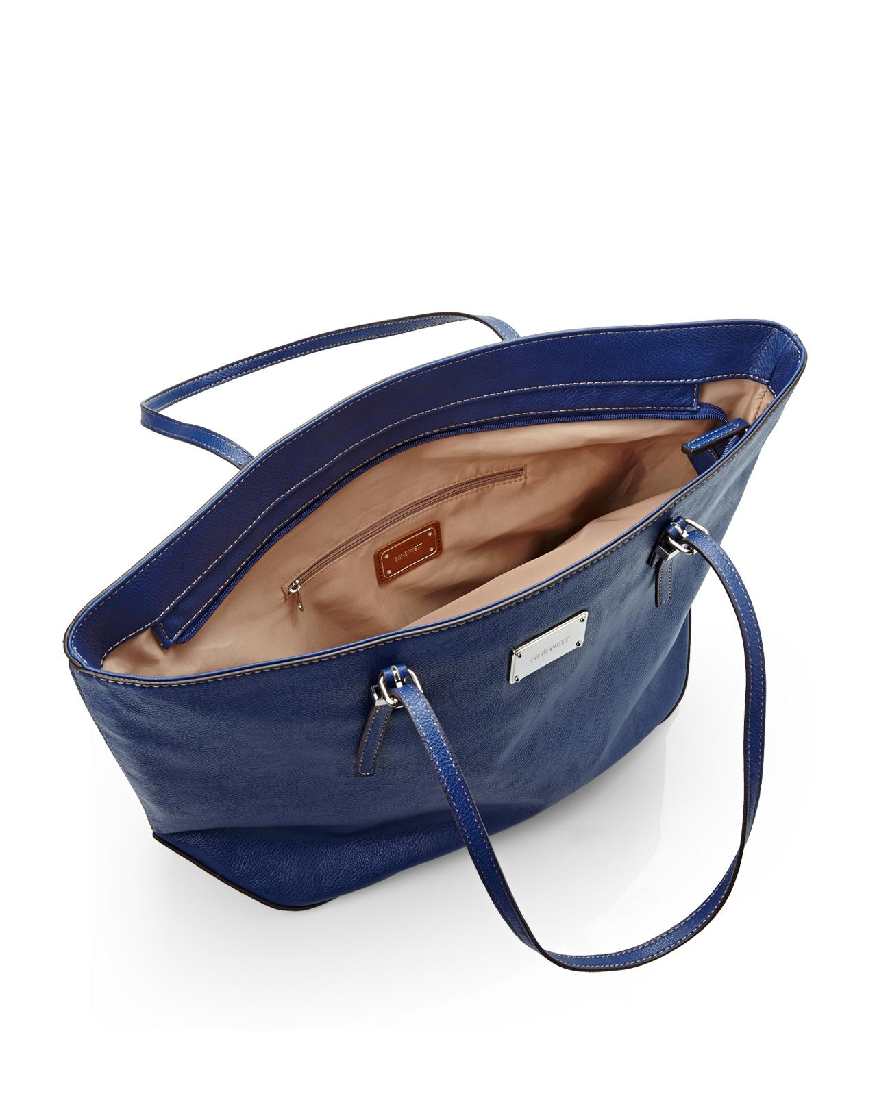 nine west blue bag