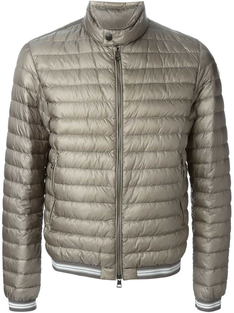 Moncler 'David' Padded Jacket in Grey 