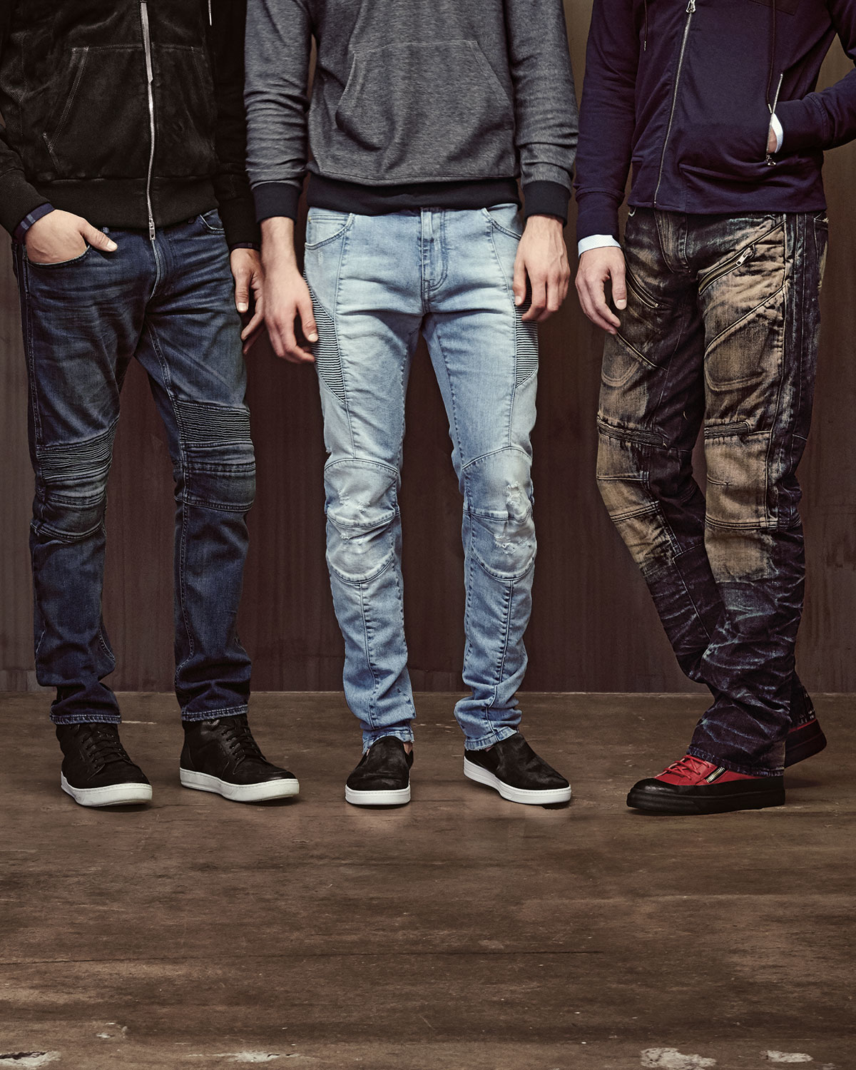 moto style jeans mens