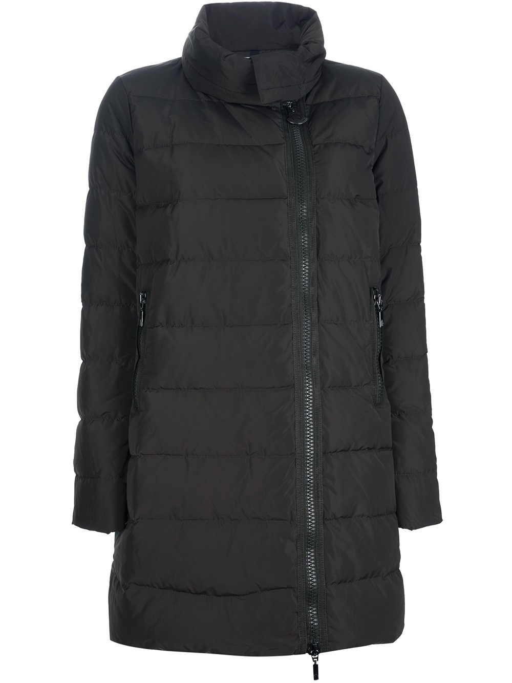 Moncler Gerboise Padded Jacket in Grey (Green) - Lyst
