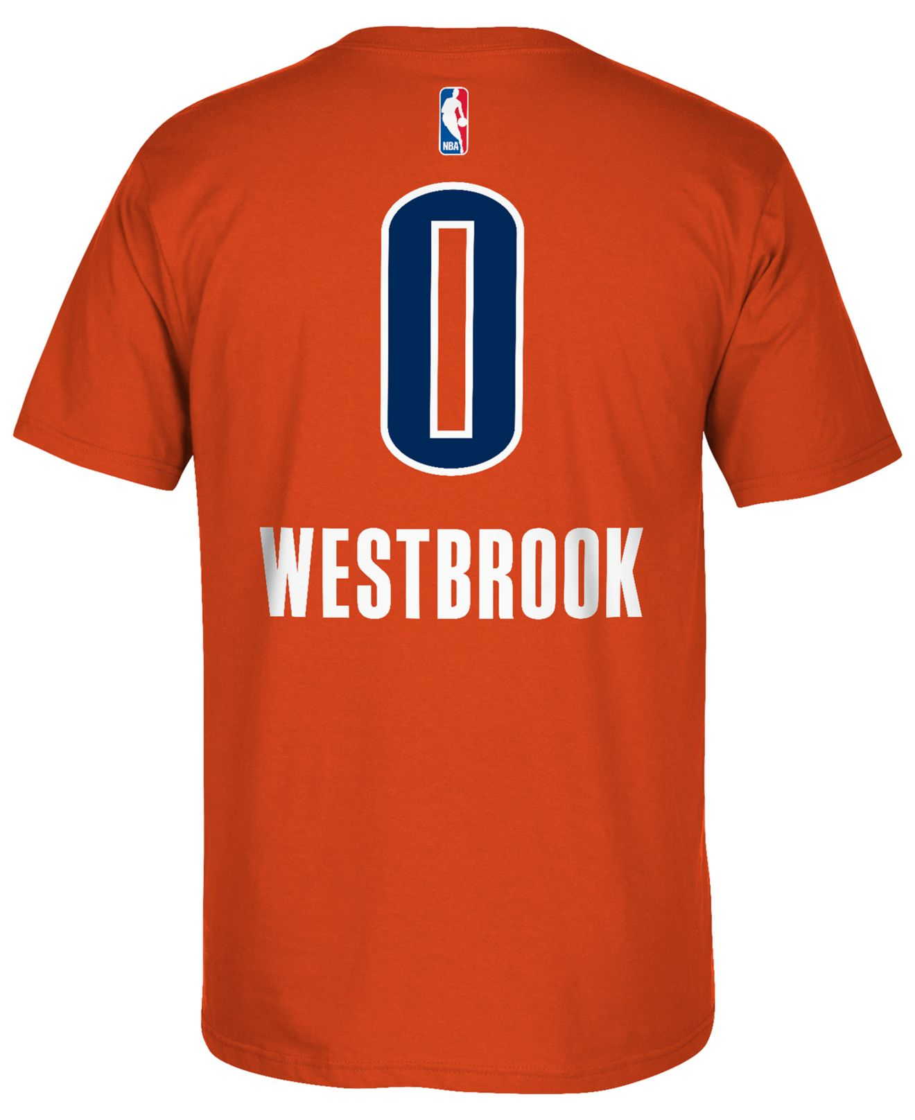 orange russell westbrook shirt