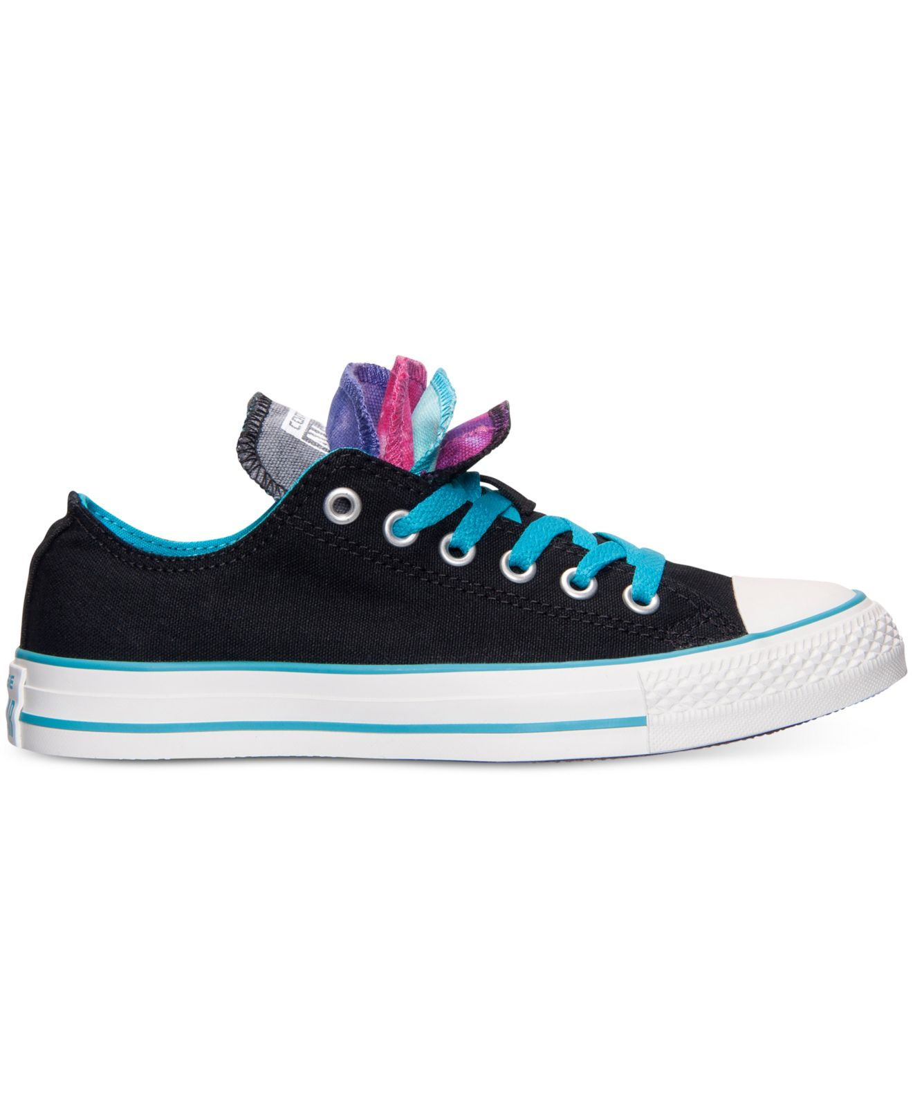 Lyst - Converse Women'S Chuck Taylor Ox Multi Tongue Casual Sneakers ...