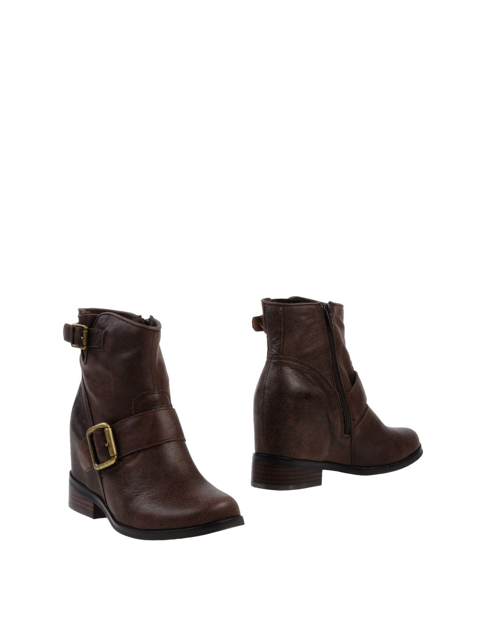 Jeffrey Campbell Ankle Boots in Brown (Dark brown) | Lyst