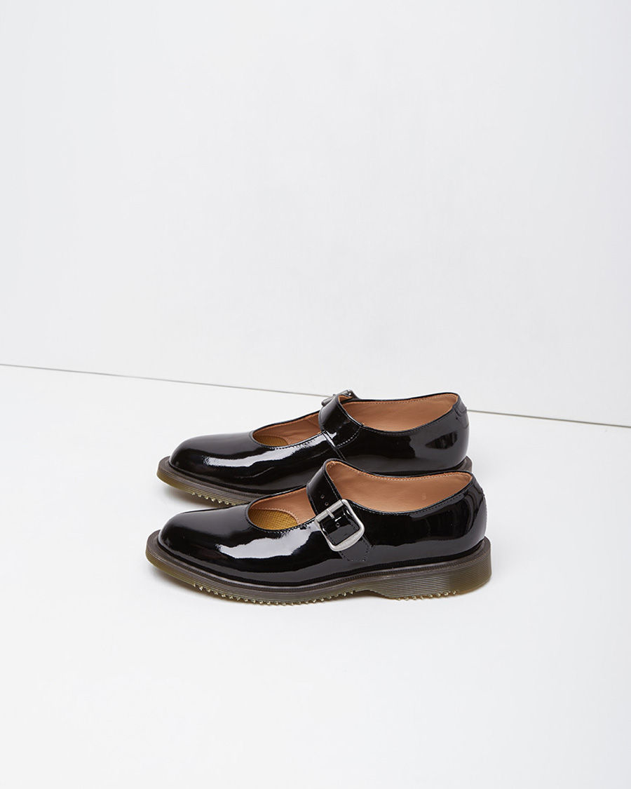 Comme des Garçons Dr Martens Mary Jane Shoe in Black | Lyst