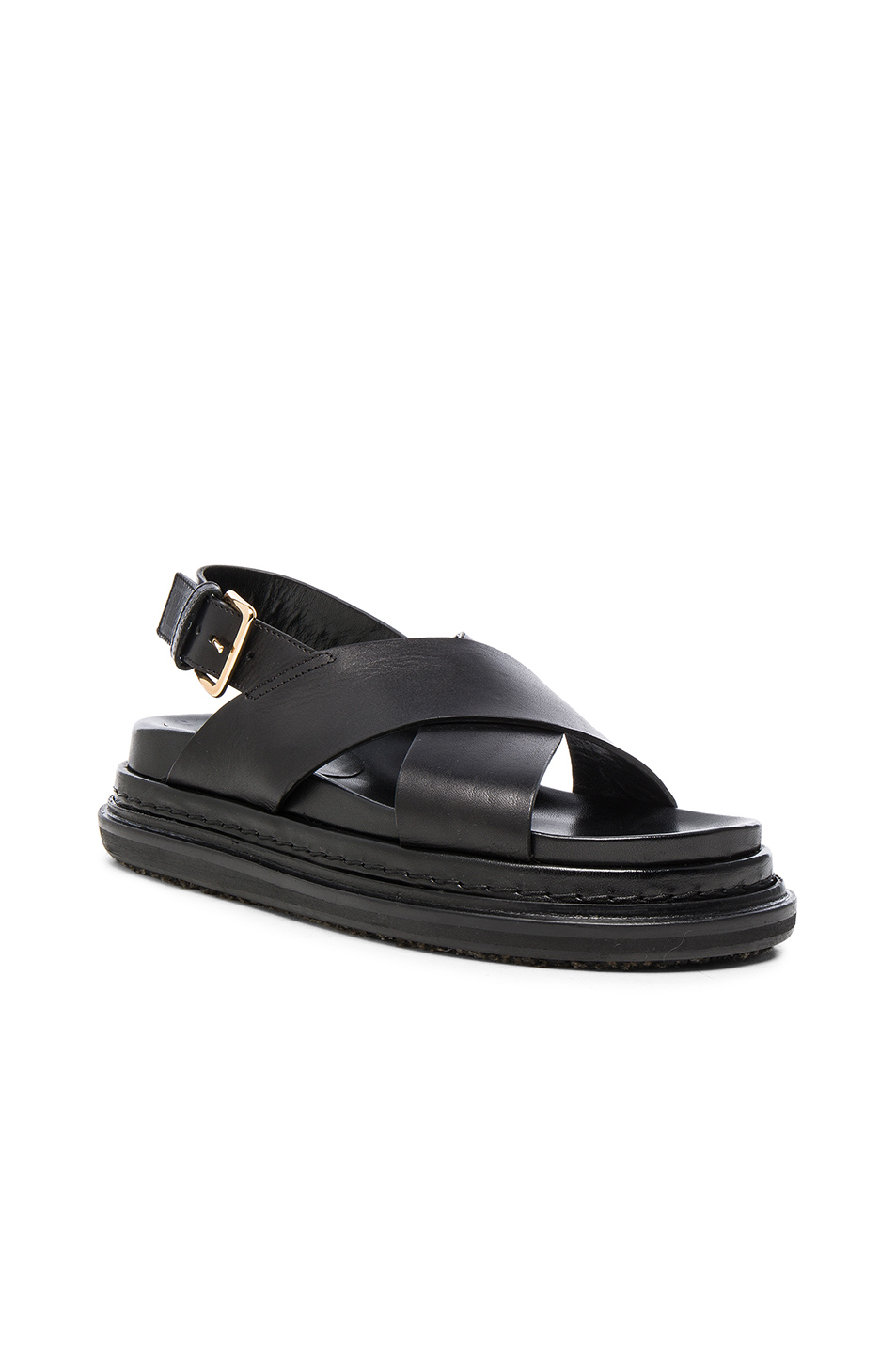 marni fussbett sandals black