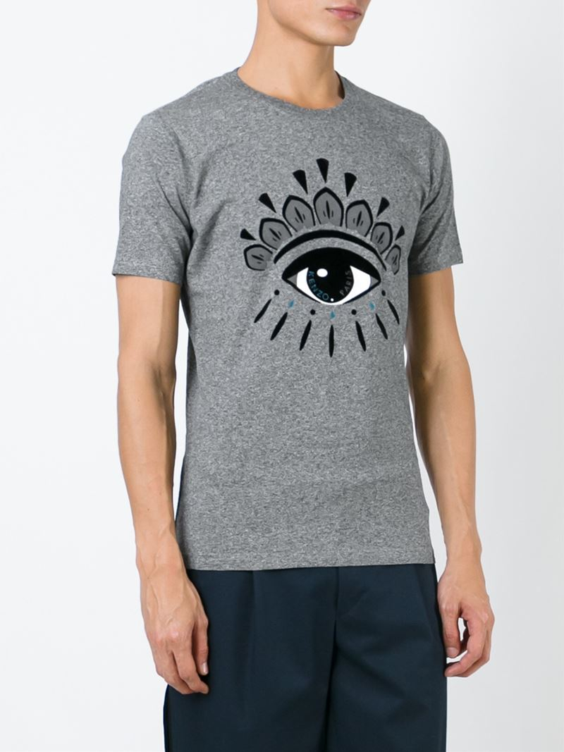 grey kenzo eye t shirt
