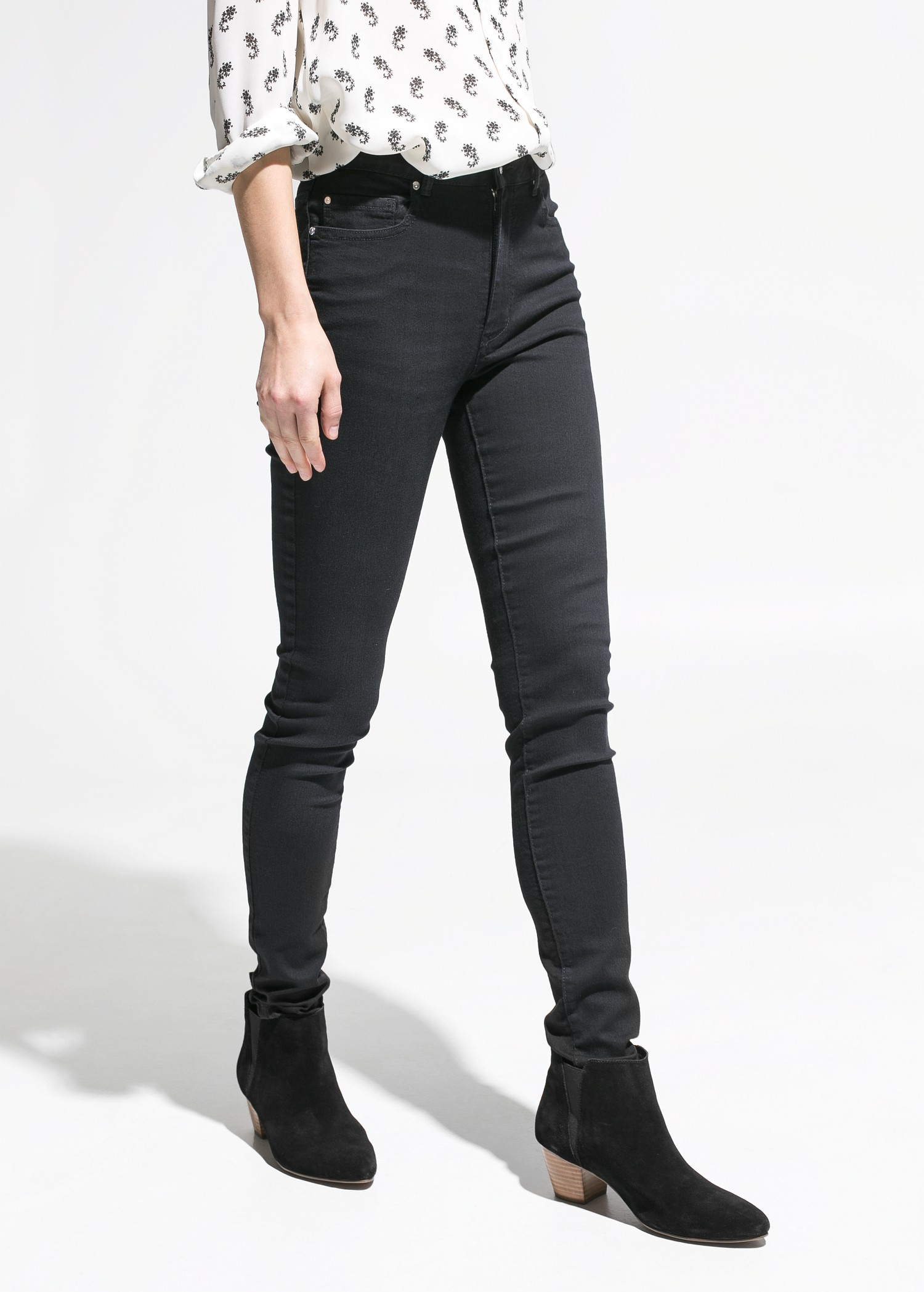 mango noa jeans black