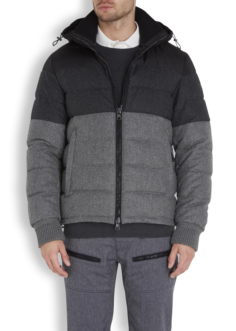moncler grey wool jacket moncler grey wool jacket