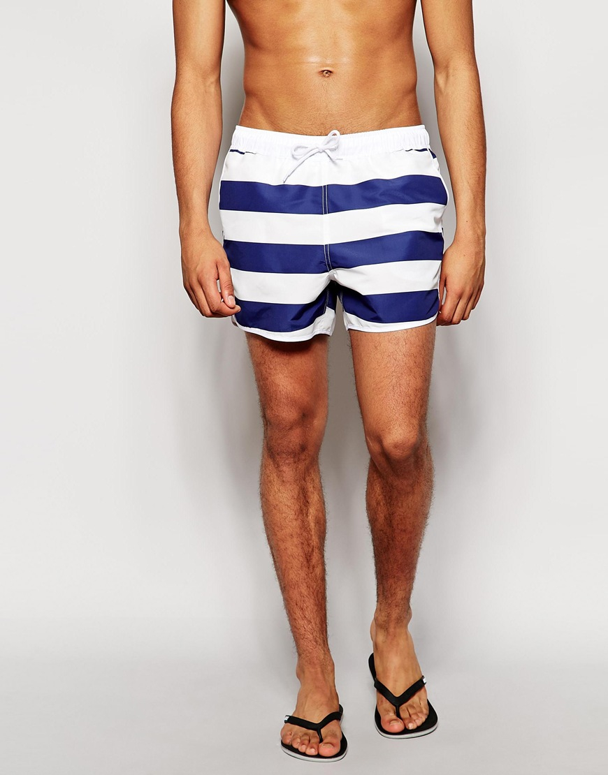 hugo boss swim shorts asos