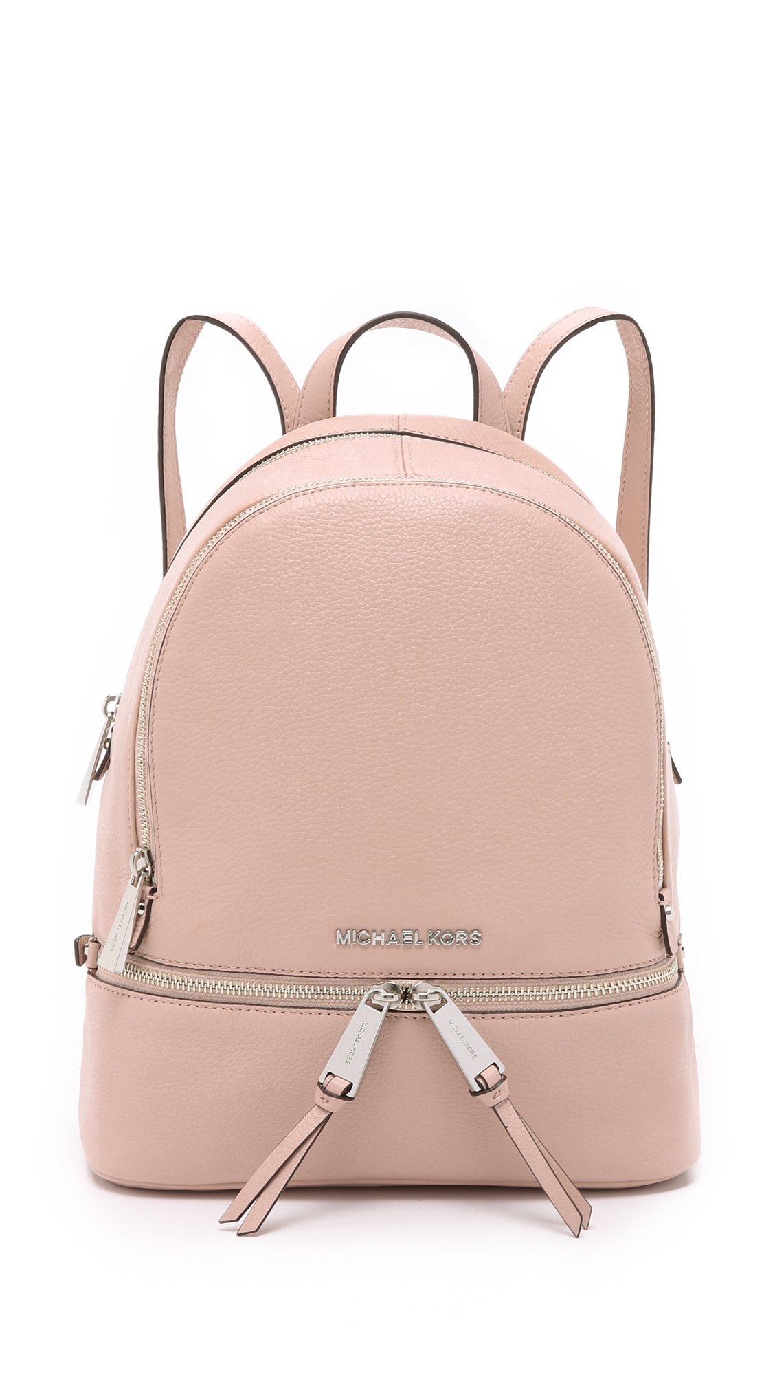 michael kors mini pink backpack