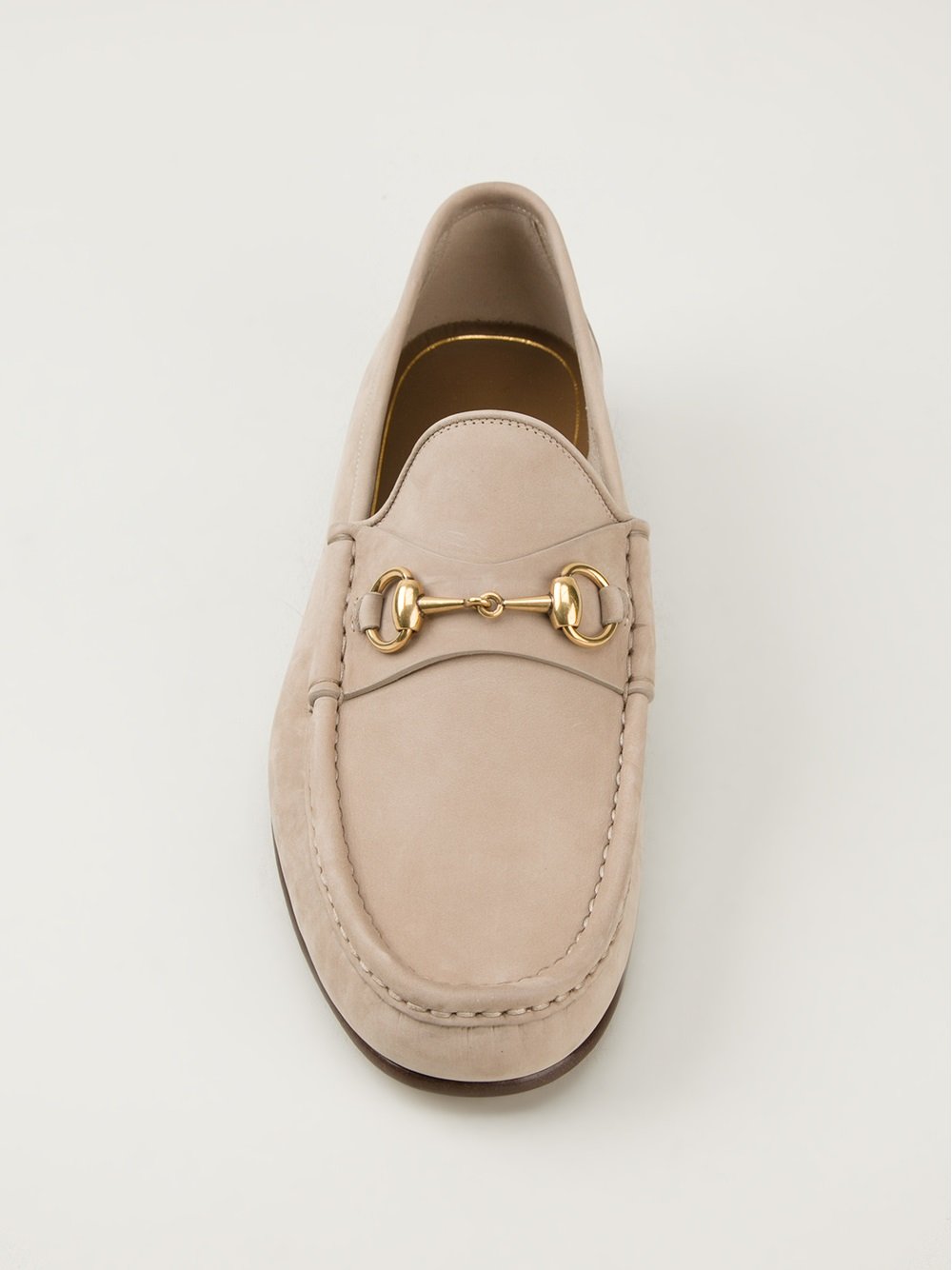 Lyst - Gucci Driving Loafers in Natural for Men