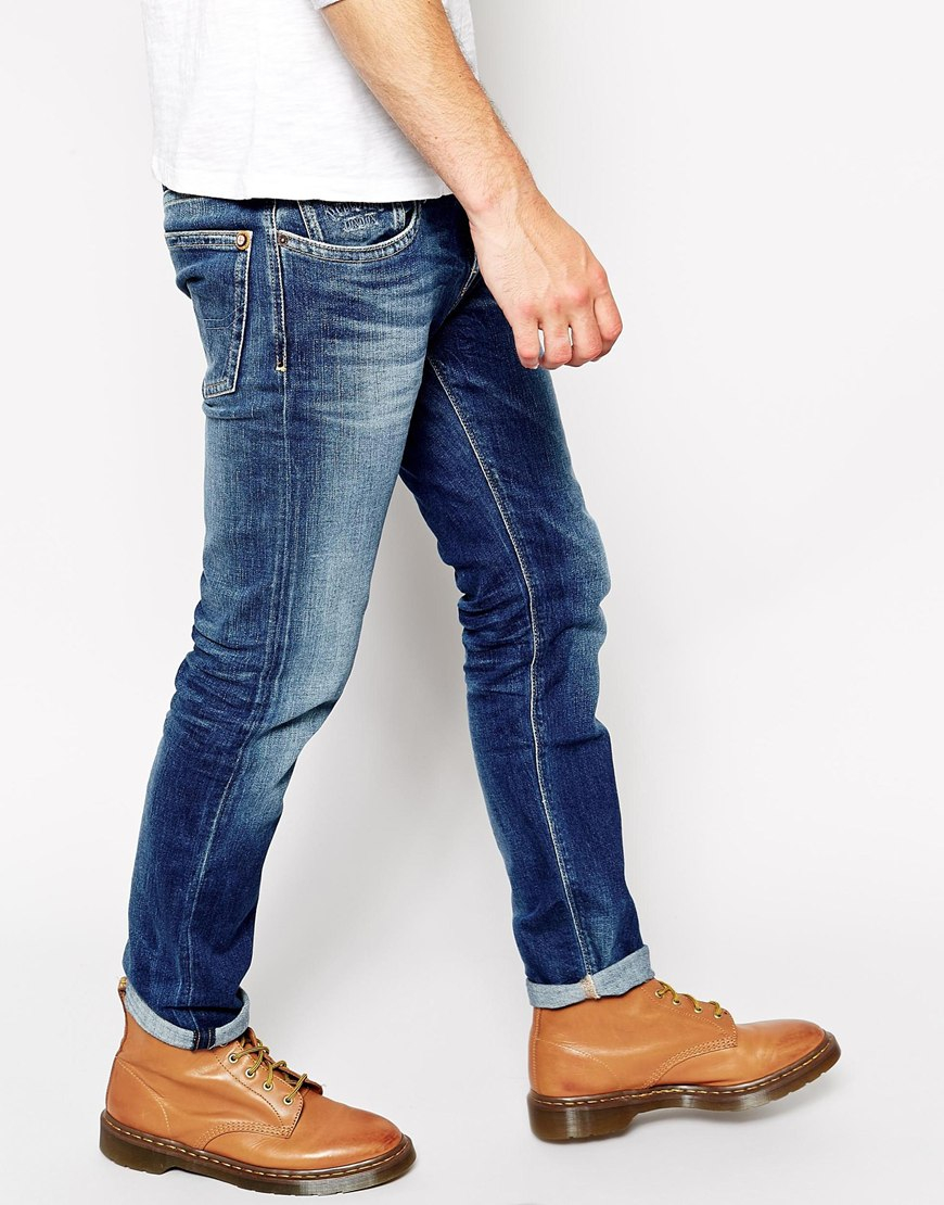 pepe jeans regular fit low waist straight leg