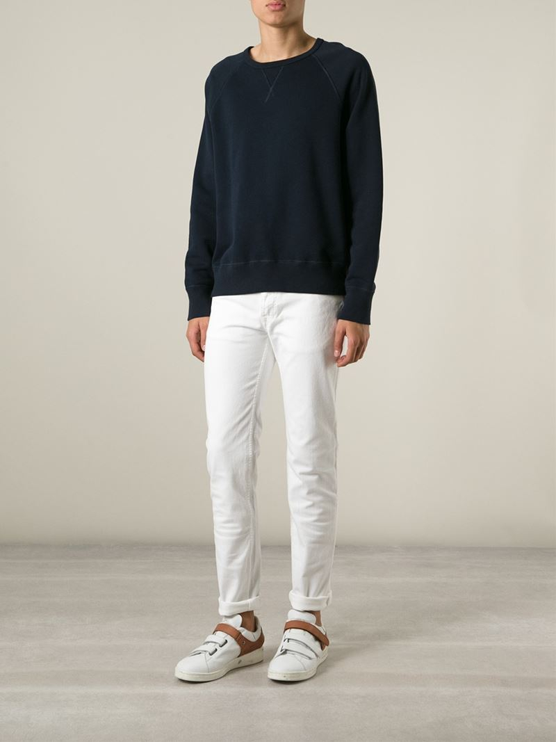 Acne Studios 'ace' Jeans in White for Men | Lyst