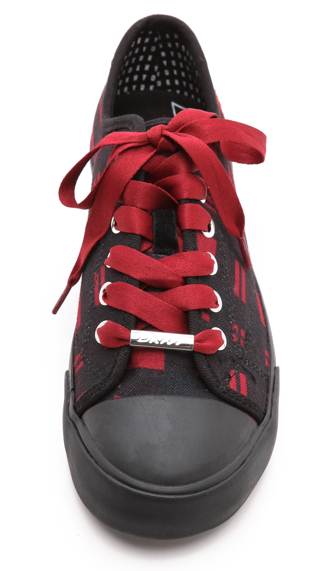 dkny red trainers