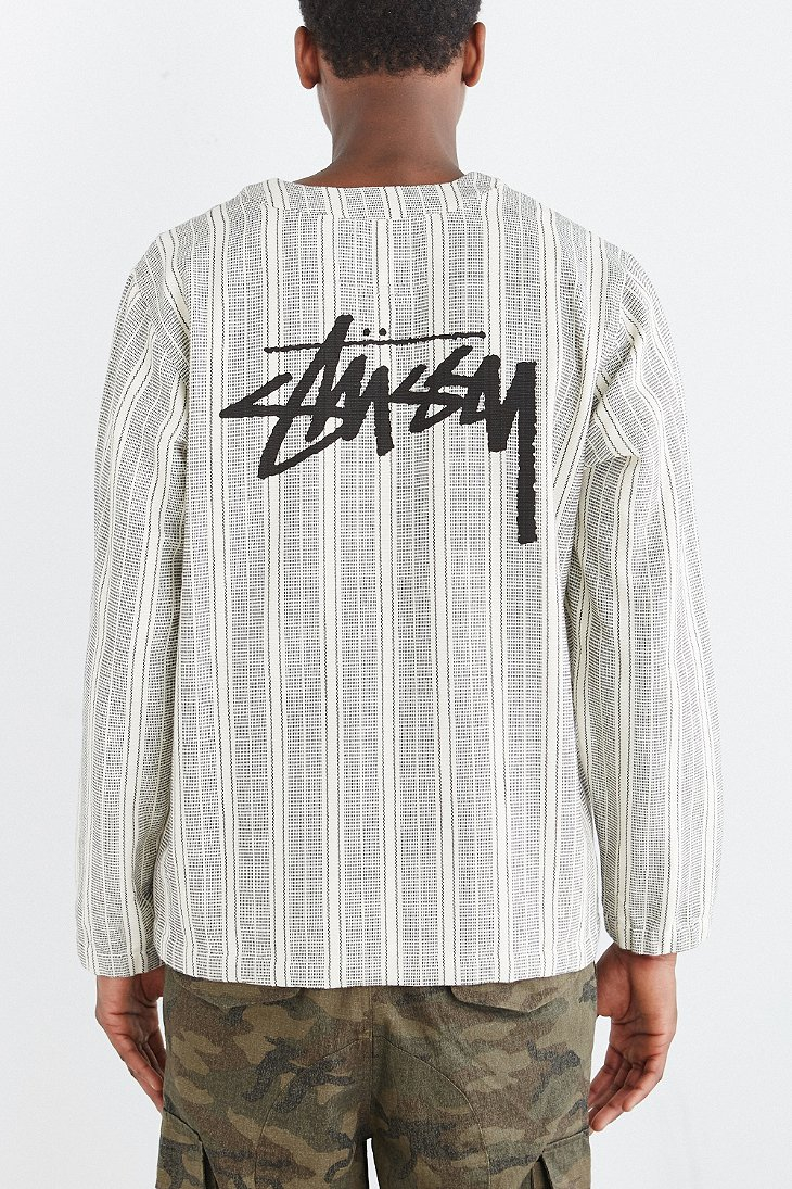 stussy v poncho pullover shirt