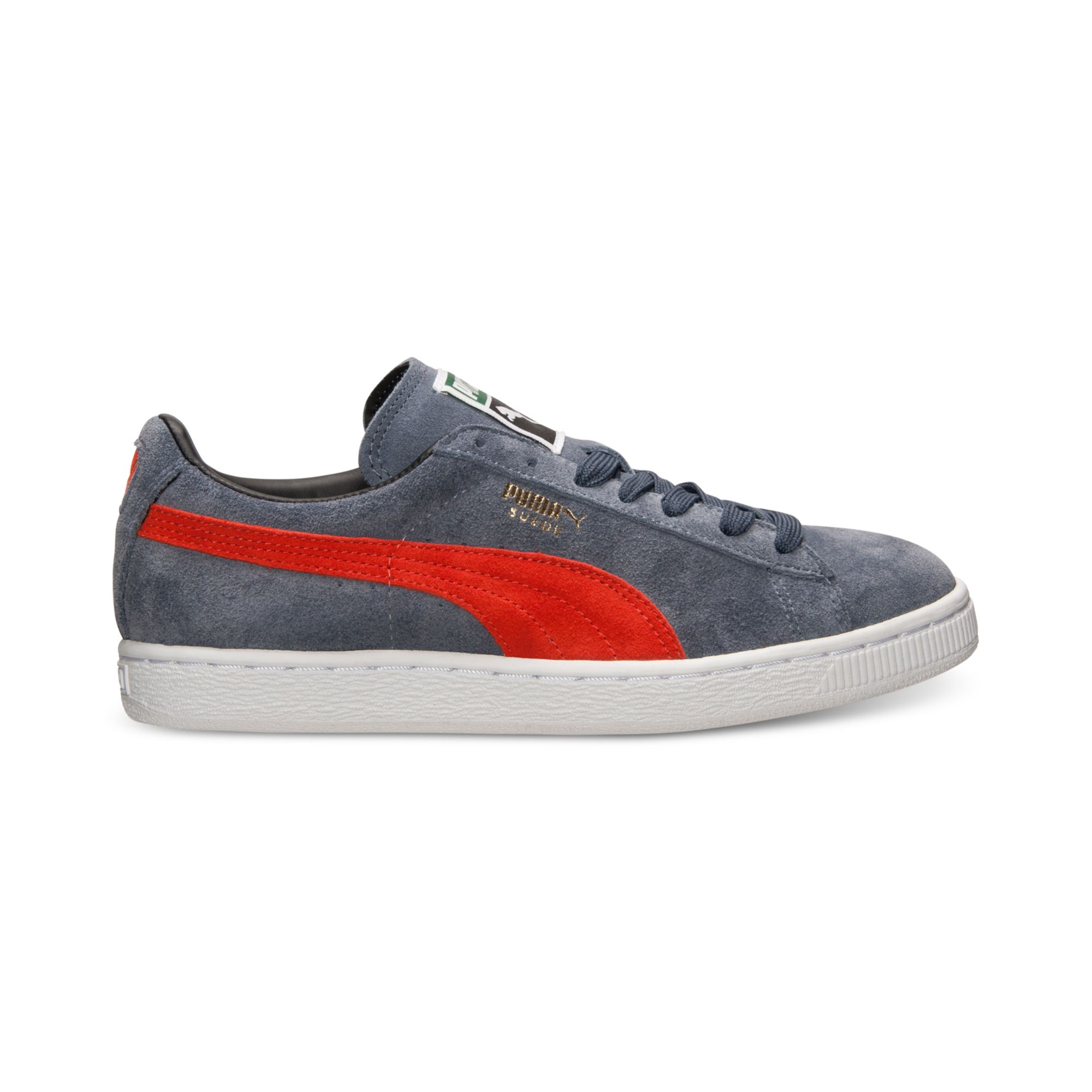 PUMA Mens Suede Classic Casual Sneakers From Finish Line in Gray for ...