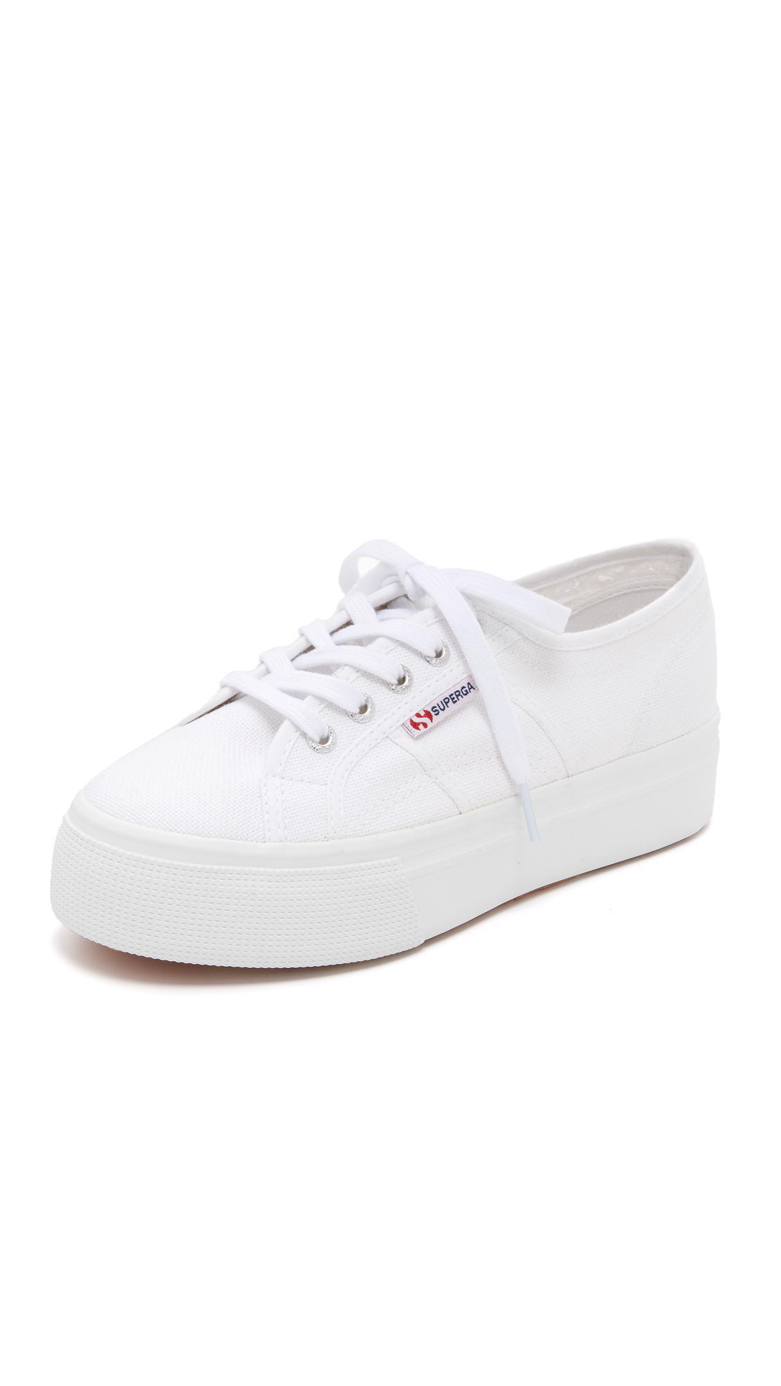 Superga 2790 Acotw Platform Sneakers in White | Lyst