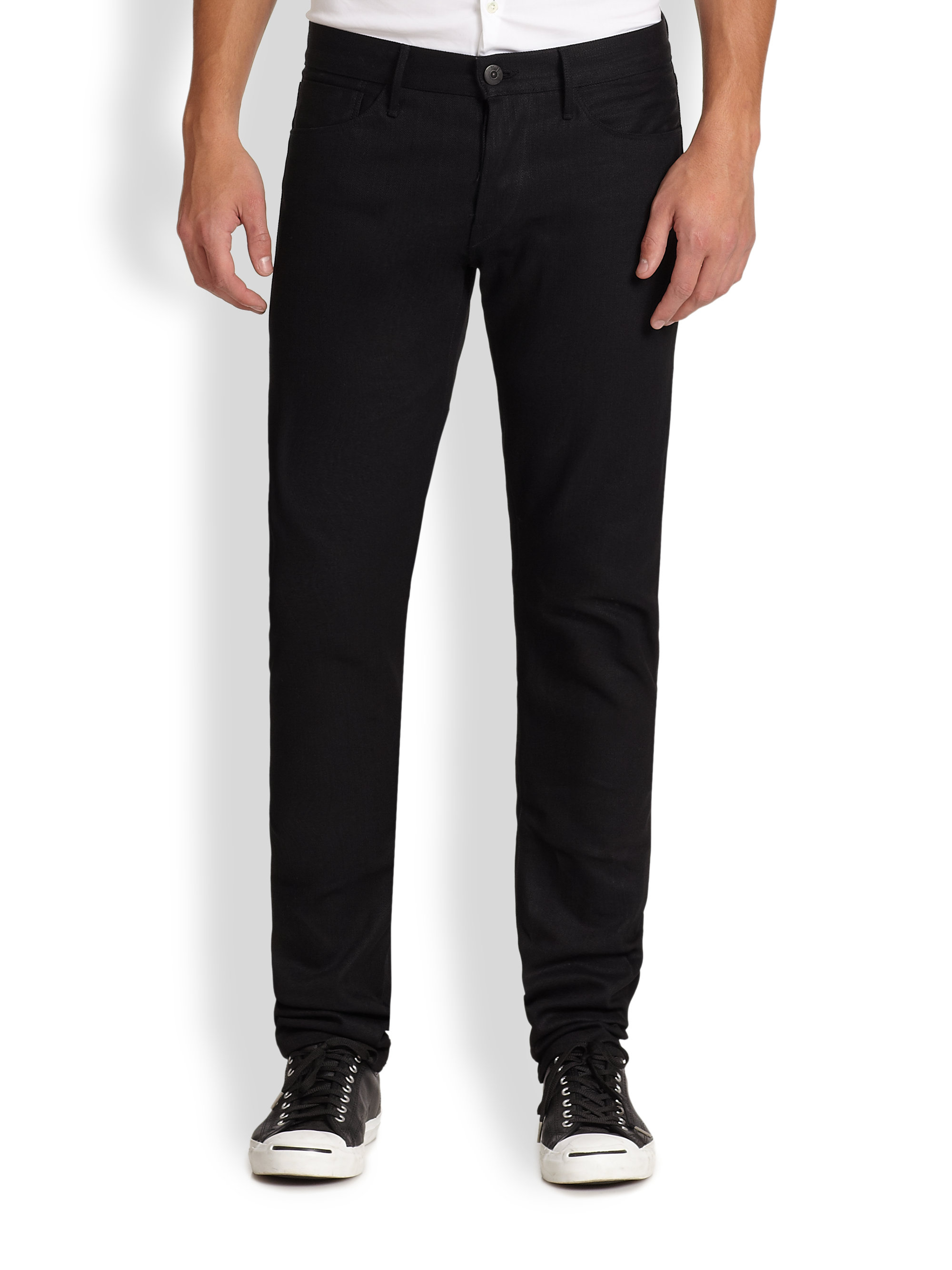 3x1 Denim M5 Raw Slim-fit Jeans in 