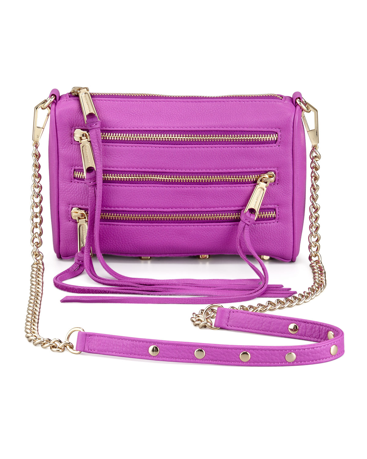 rebecca minkoff mini 5 zip crossbody