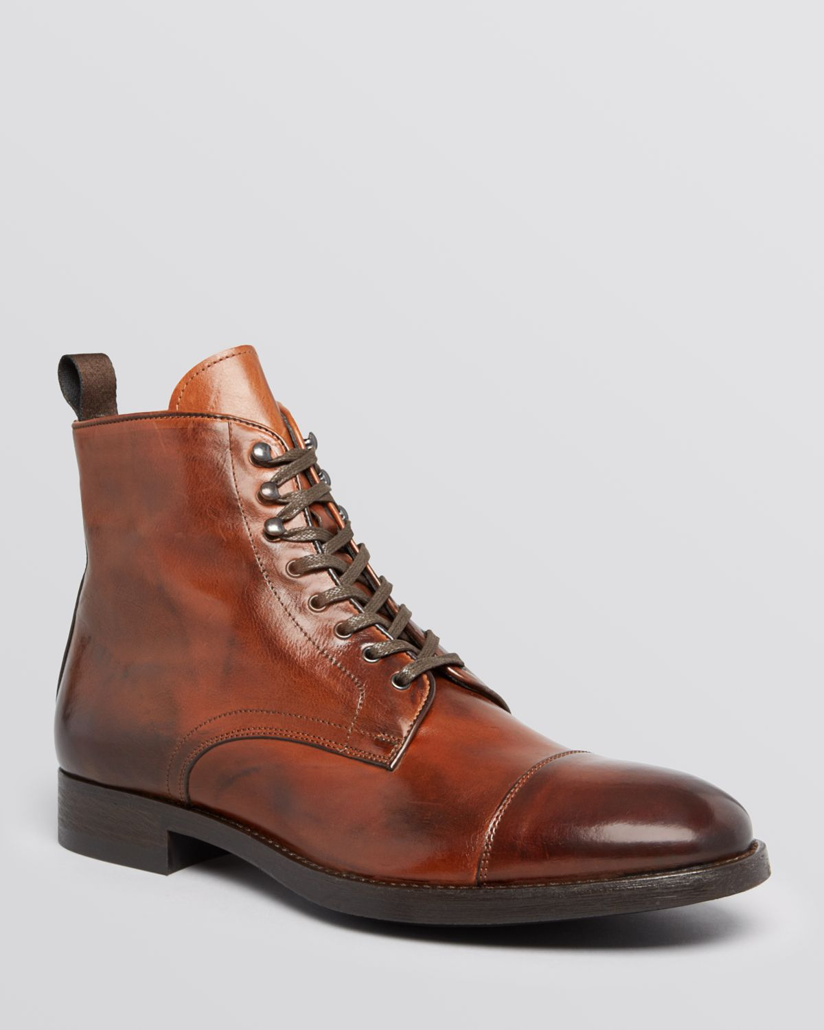 To Boot Stallworth Cap Toe Boots in Brown for Men | Lyst