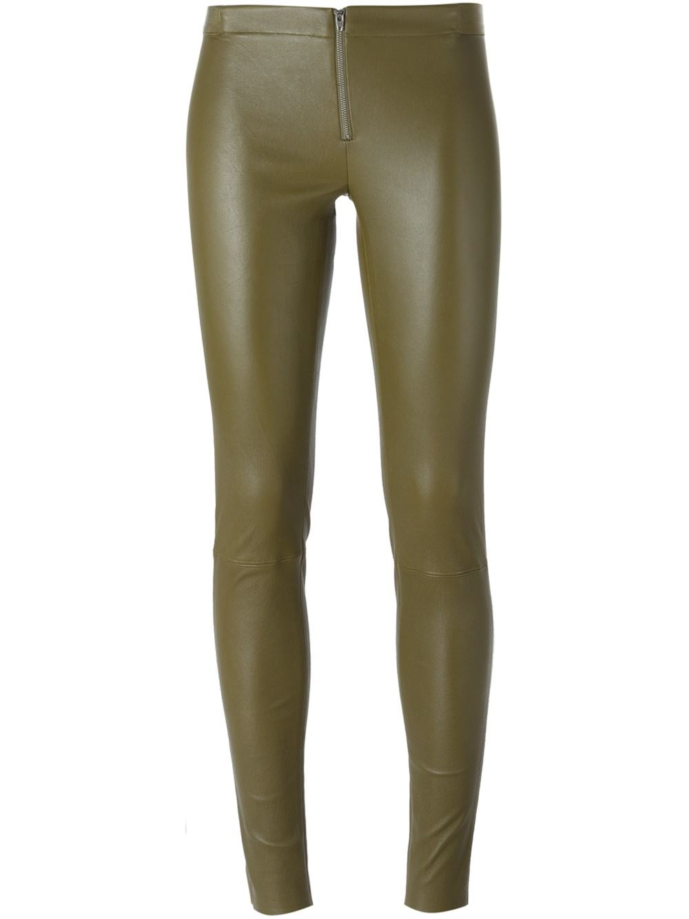 Alice + Olivia Leather Leggings in 