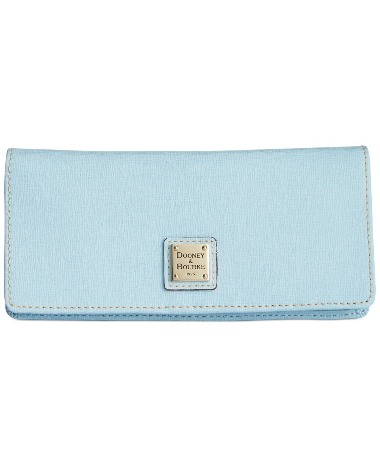 Dooney & Bourke Saffiano Slim Wallet in Blue