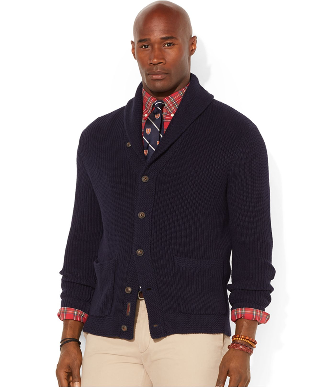 polo ralph lauren shawl collar sweater