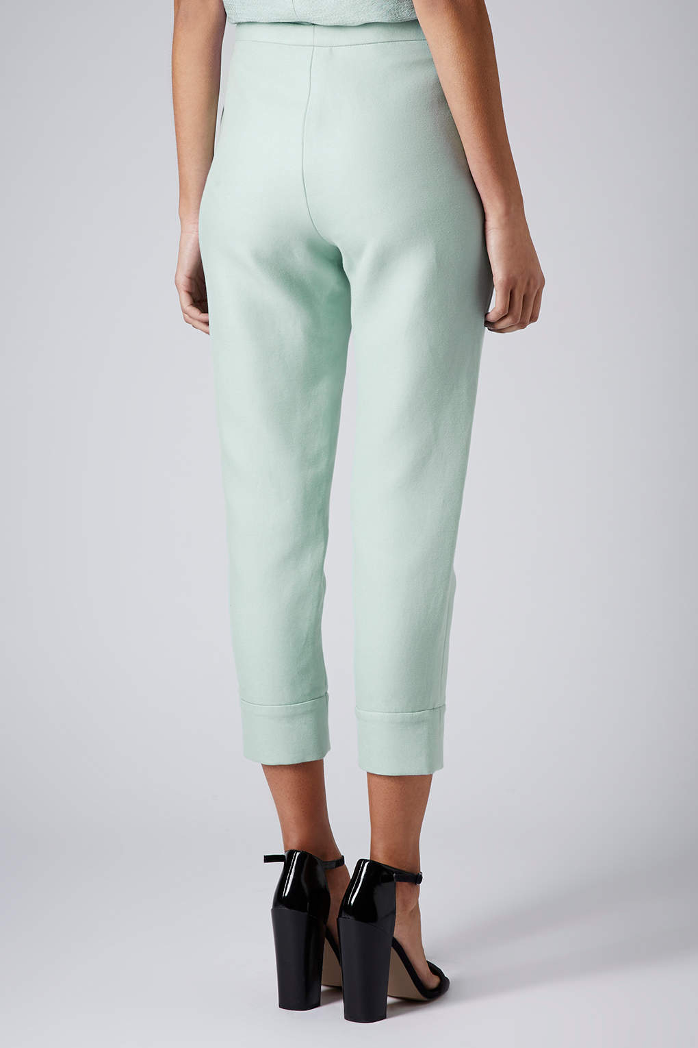 Mint Tapered Trousers By Unique in Green Lyst