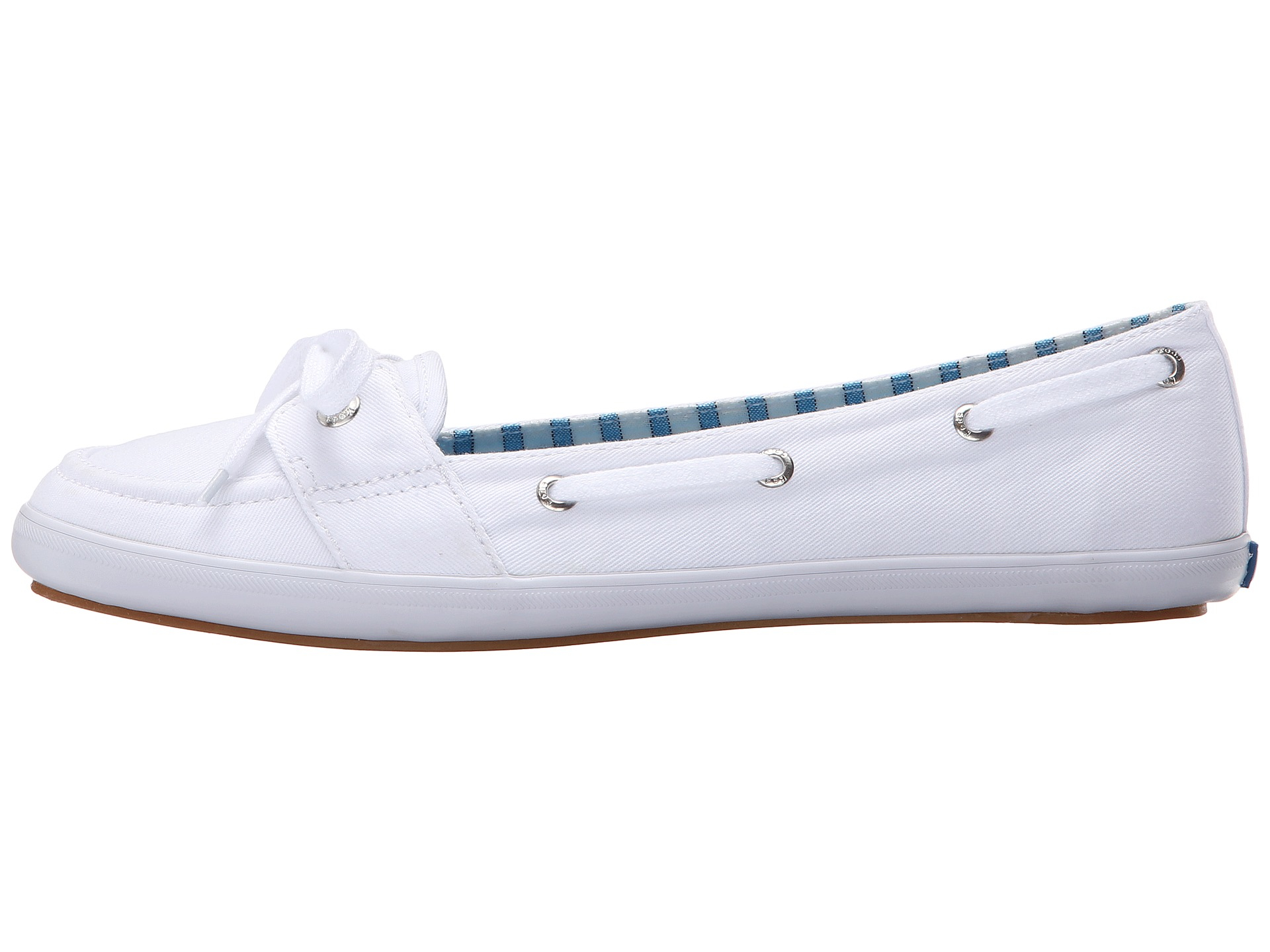 keds teacup twill white