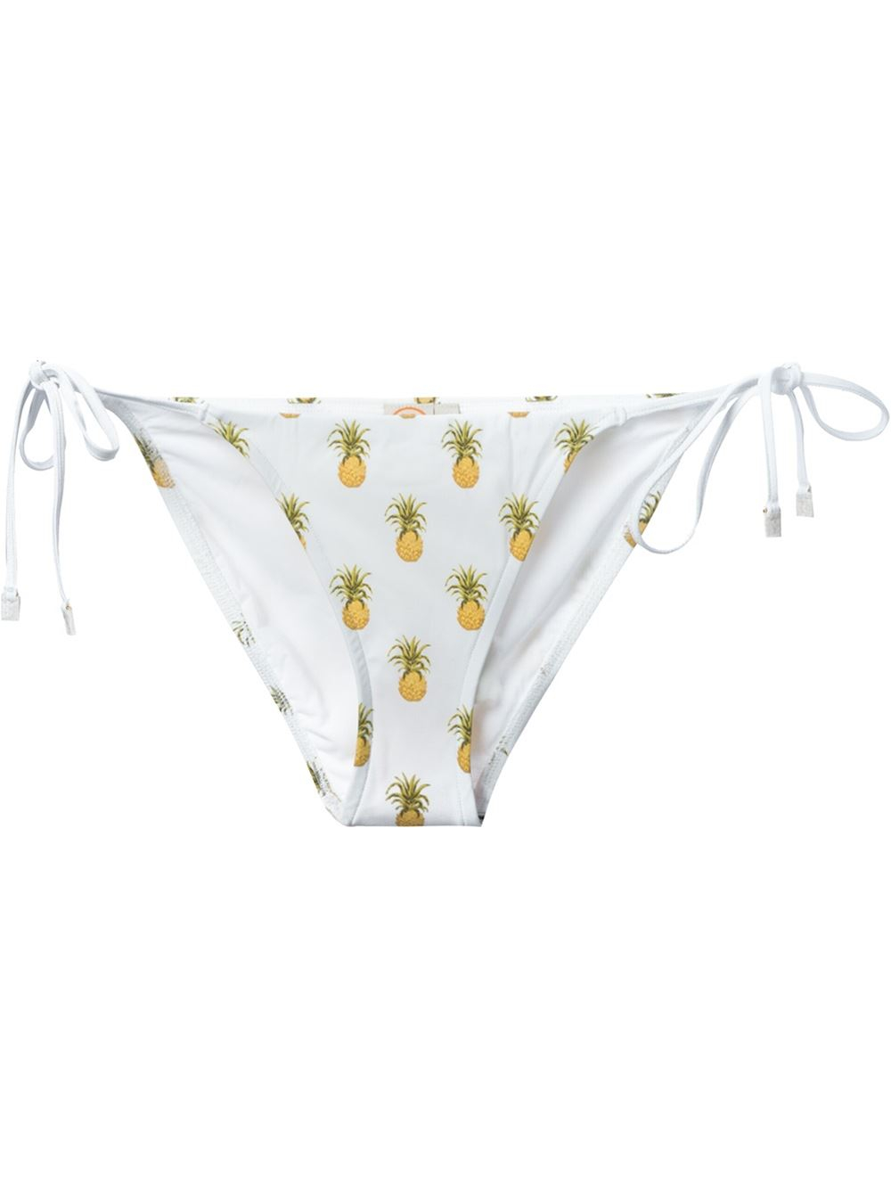 white pineapple bikini