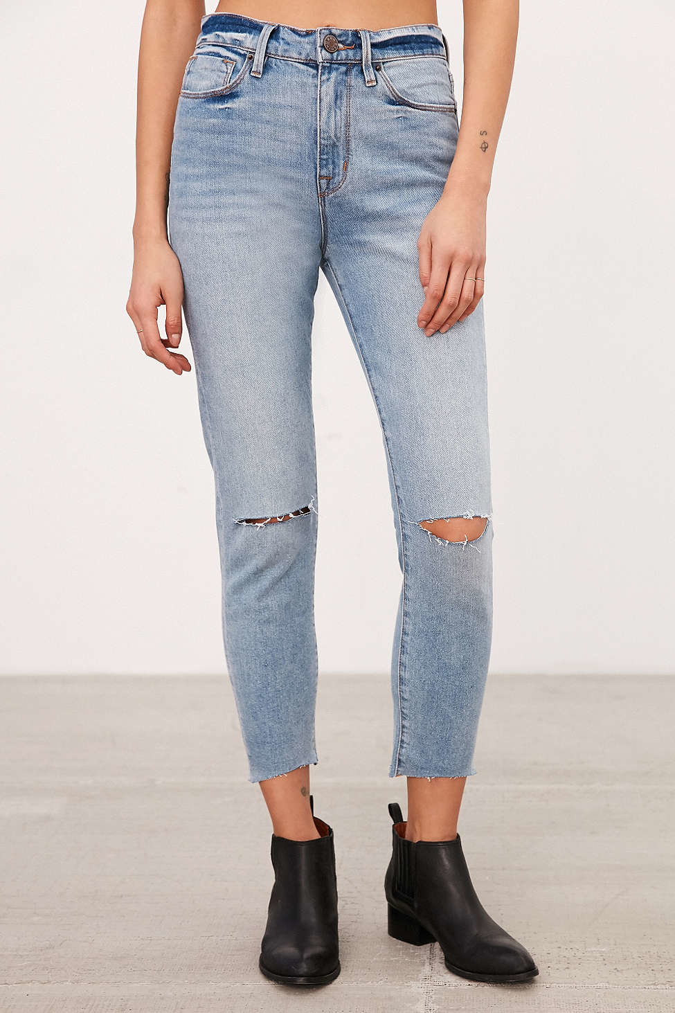 Bdg twig high rise cropped Clearance