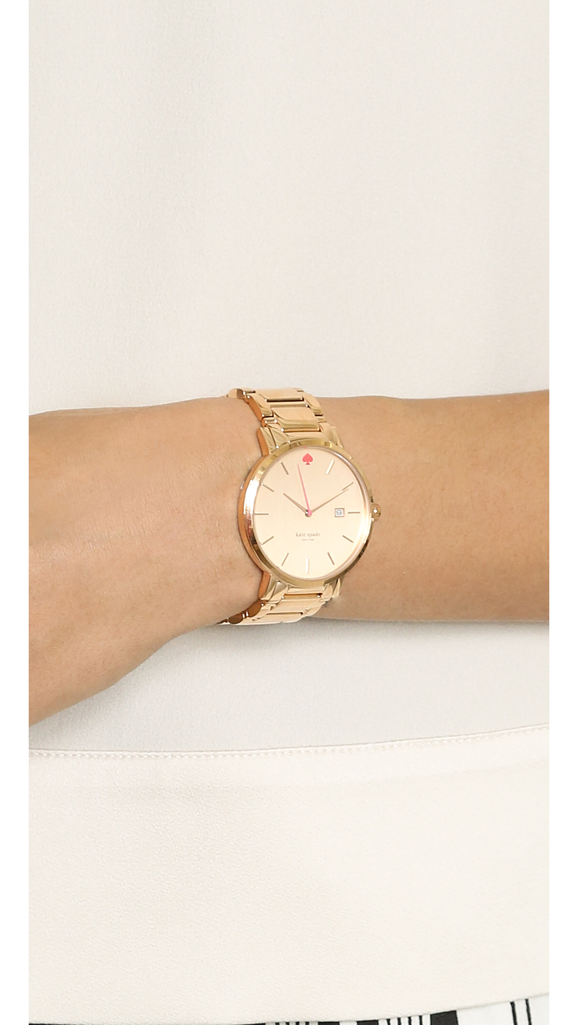 Lyst Kate Spade New York Gramercy Grand Watch In Metallic Gallery