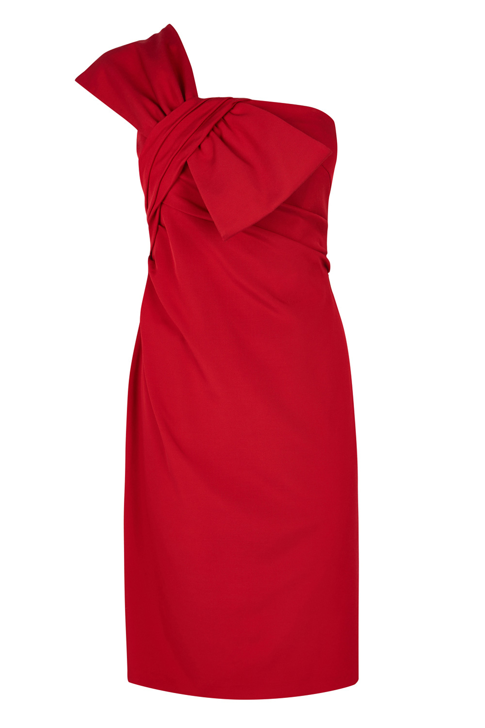 Lyst - Coast Ainslee Bow Dress in Red